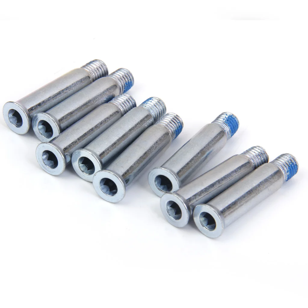 8 قطعة 35 مللي متر أحذية التزلج الأسطوانة المسامير مسمار مسامير مع 8 قطعة جلبة الفواصل