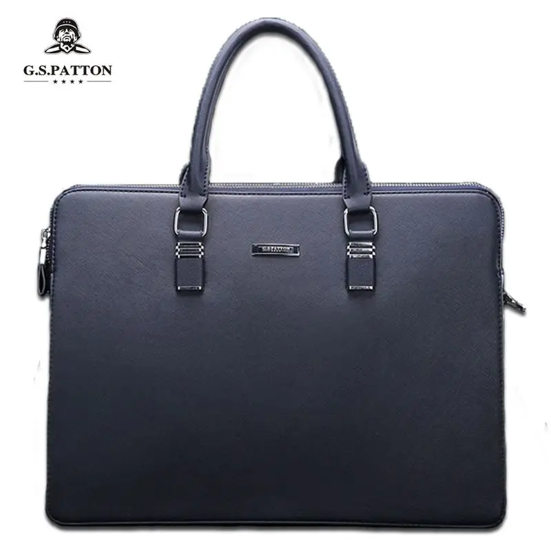 

Leather briefcase men's business briefcase laptop bag men's bag