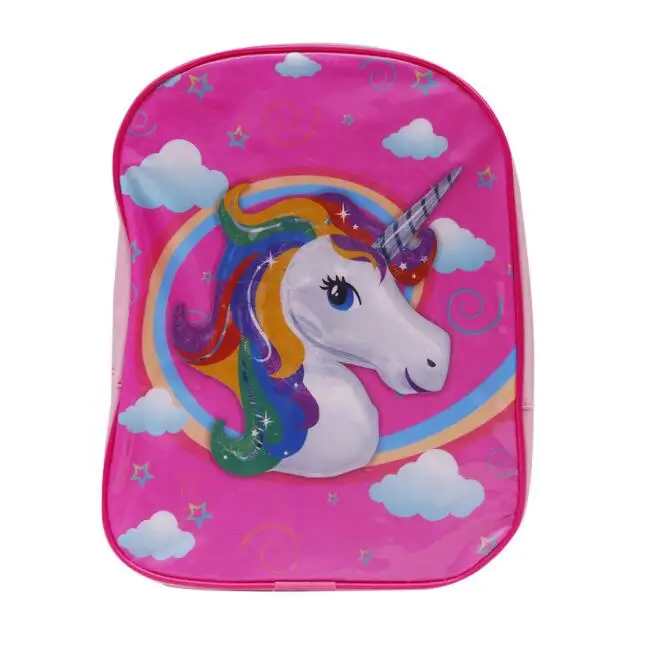 

Funny colorful rainbow cloud Unicorn Backpack For Teens Boy Children School Bag Men Women Hip Hop Backpack Book travel Bag