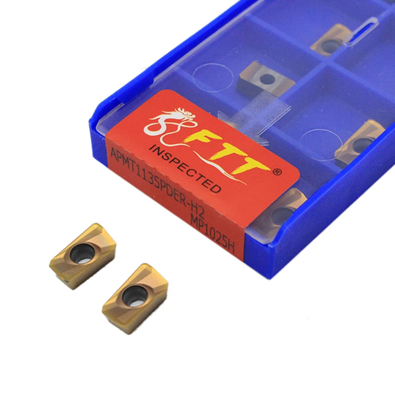 

APMT1135 PDER H2 MP1025H High quality APMT 1135 milling cutter CNC Tool Carbide Blade