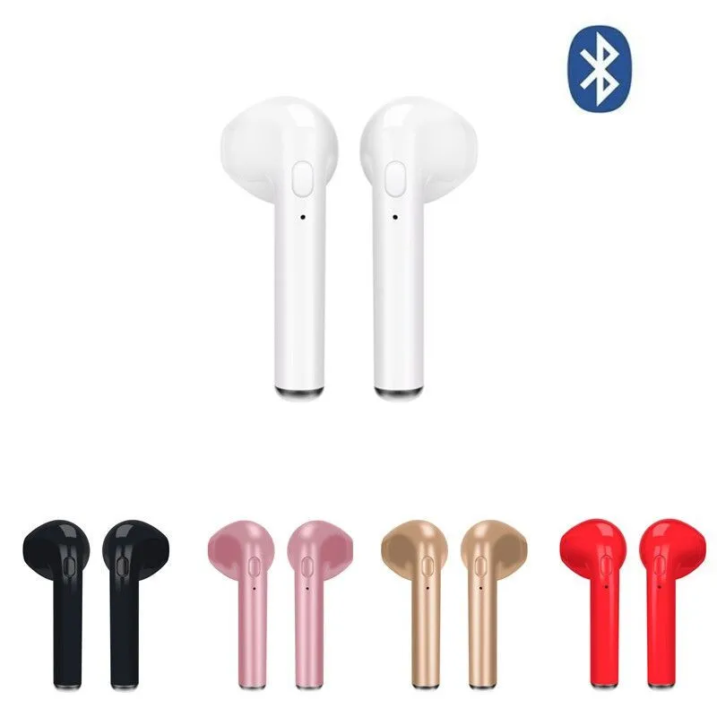 

I7 i7S TWS wireless bluetooth headset in-ear with microphone earphone wireless motion take note of single and double ears