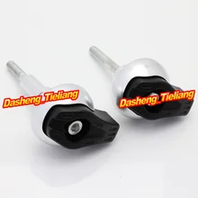 For Suzuki GSR600 2006 2010 Frame Sliders Crash Pads Protector Motorcycle Spare Parts Accessories Silver Color