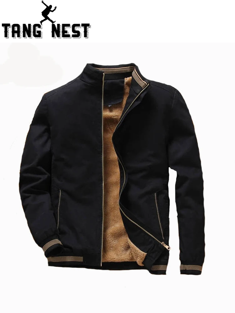 TANGNEST New 2019 font b Men s b font Autumn Winner Threaded Cuff Warm Hoodie font