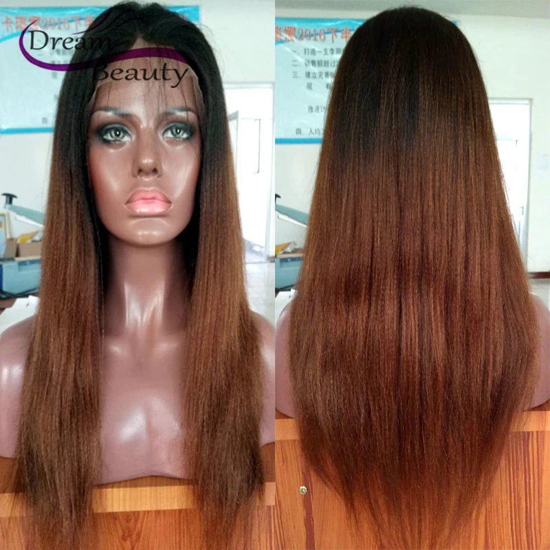 

8A Italian Yaki African American Full Lace human Hair Wigs 1B/#33 ombre curly wigs lace front human hair wigs kinky curly wigs