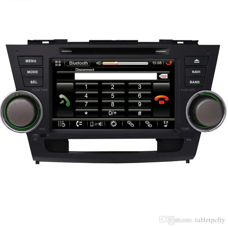 Clearance 8" Car DVD player with GPS(opt),audio Radio stereo,BT/TV,car multimedia for Toyota Highlander 2008 2009 2010 2011 2012 2013 2014 4 Clearance 8" Car DVD player with GPS(opt),audio Radio stereo,BT/TV,car multimedia for Toyota Highlander 2008 2009 2010 2011 2012 2013 2014 4