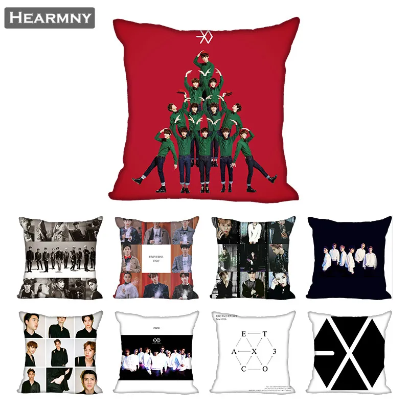 EXO чехол для подушки дома декоративный на Невидимый молнии s 40X40 45X45cm | Дом и сад