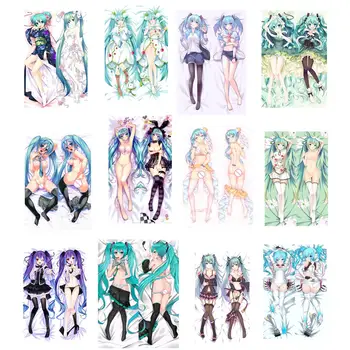 

2019 update Japan Anime Hatsune Miku Vocaloid Characters sexy girl Dakimakura pillow cover case hugging Body pillowcase Custom