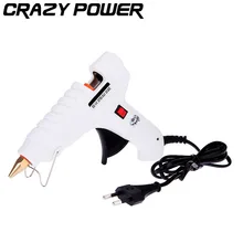 CRAZY POWER 60W Handy Professional High Temp Heater Hot Melt Adhesives Glue Gun Repir Winadow And Plastic Finestra Craft Pistol
