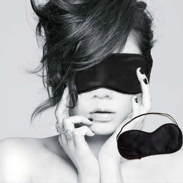 

CISULI 100% Silk Fabric Eyeshade Pure Natural Silk Factory Direct Wholesale Thin Style without padded