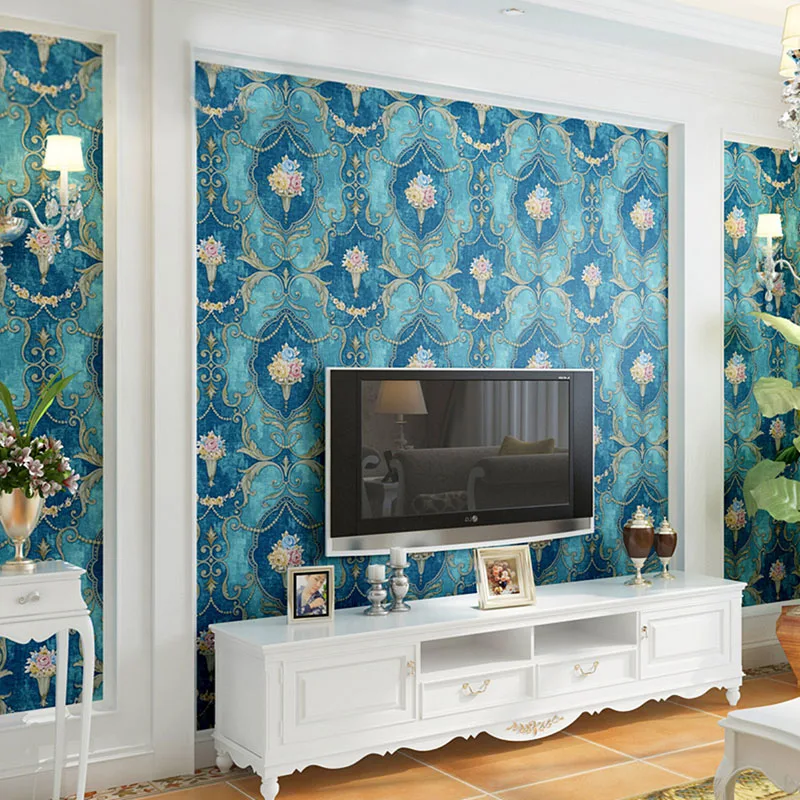 Online kaufen groÃhandel damast blau aus china damast blau ...