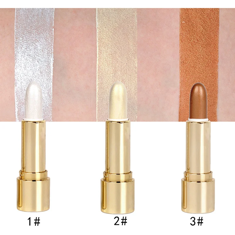 

High-Light Embellish Contour Highlighter Pen Face Highlighter Stick Shimmer Facial contouring Shine to Brighten makeup 3D TSLM1