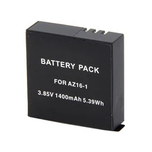 Rechargeable Battery 1400mAh for xiaomi yi 4k AZ16-1 Replacement Li-ion battery for xiaomi yi 4k plus yi Lite action Camera