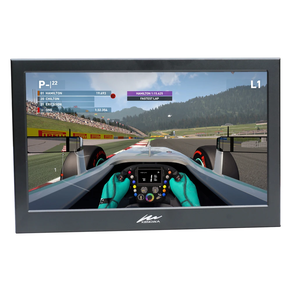 

Newest Portable Gaming Monitor, 10.1 Inch 2K Resolution IPS Display With Dual Hdmi Input,USB Powered for XBOX ONE S, XBOX ONE,