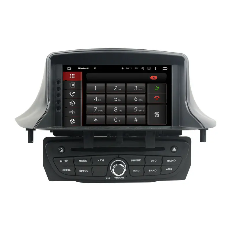 Discount Octa Core 7 inch 8 core Android 9.0 Car Radio DVD player GPS for for Renault Megane III Fluence NAVIGATION gps 4G RAM 64G ROM 3