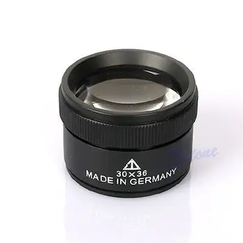 

30x36mm Loupes Magnifier Jeweler Optics Magnifying Glass Lens Loop Microscope
