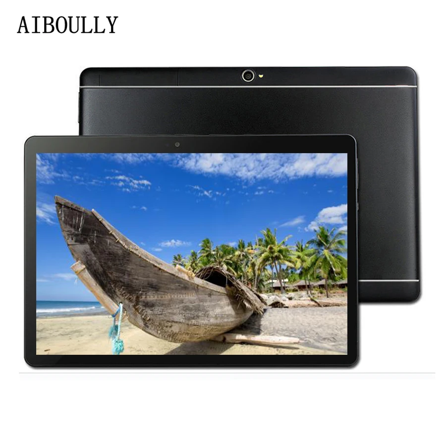 AIBOULLY планшеты с телефонными звонками 10 1 дюймов Android 7 четыре ядра планшетный ПК ОС