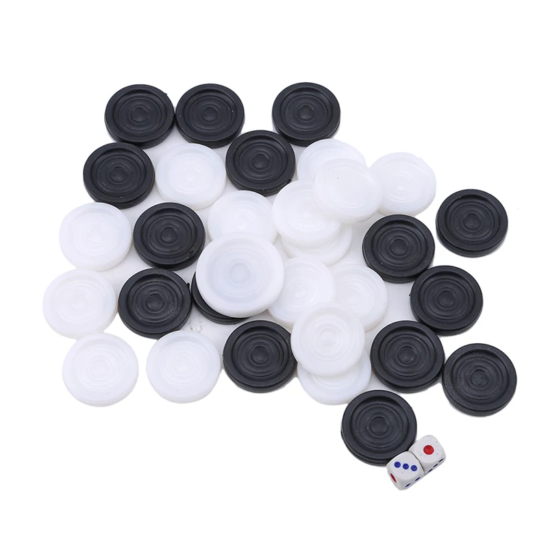

New Hot 30Pcs/set Foreign Trade Hot Sale of Western Double Land Chess Pieces Plastic Developmental Game Popular In The World