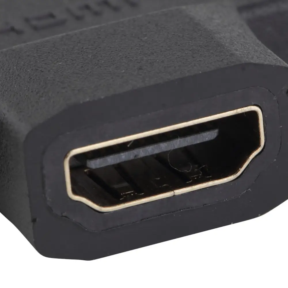 1 шт. HDMI Женский мини микро HDMI Мужской V1.4 90 градусов 2 в 1 конвертер адаптер Топ