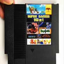 143 Em 1 72 pinos cartão de 8 bits Do Jogo com o jogo Final Fantasy 1 2 3/Moro Bros 1 2 3/Contra/Little Samson/Tetris1 2/estrela guerra/Turtles1