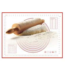 Hoomall антипригарный силиконовый коврик для выпечки с накипью для раскатки теста коврик для замеса коврик для приготовления теста лист для духовки вкладыш Инструменты для выпечки