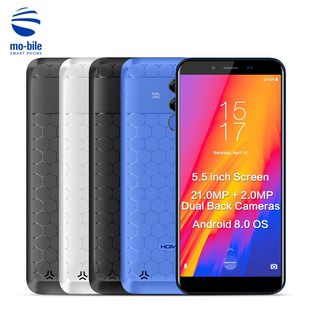Отремонтированный HOMTOM S99 4G смартфон 5 '✘:9 Android 8 0 MTK6750 4 Гб 64 21.0MP + 13.0MP 6200 мАч OTG