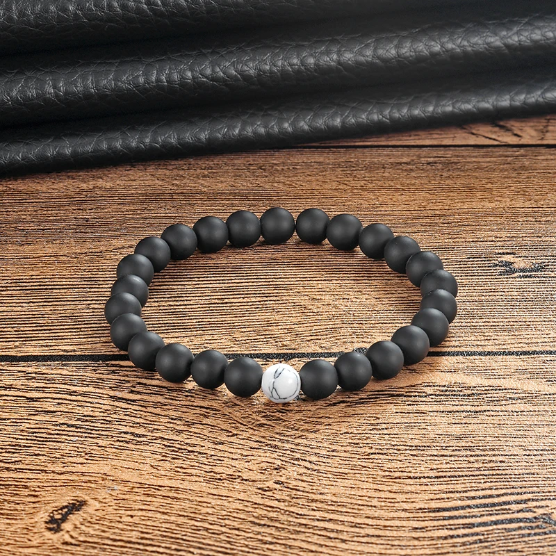 

LIVVY Brand new charm stone pearl charm bracelet tiger eye men's bracelet and lady bracelet AS221