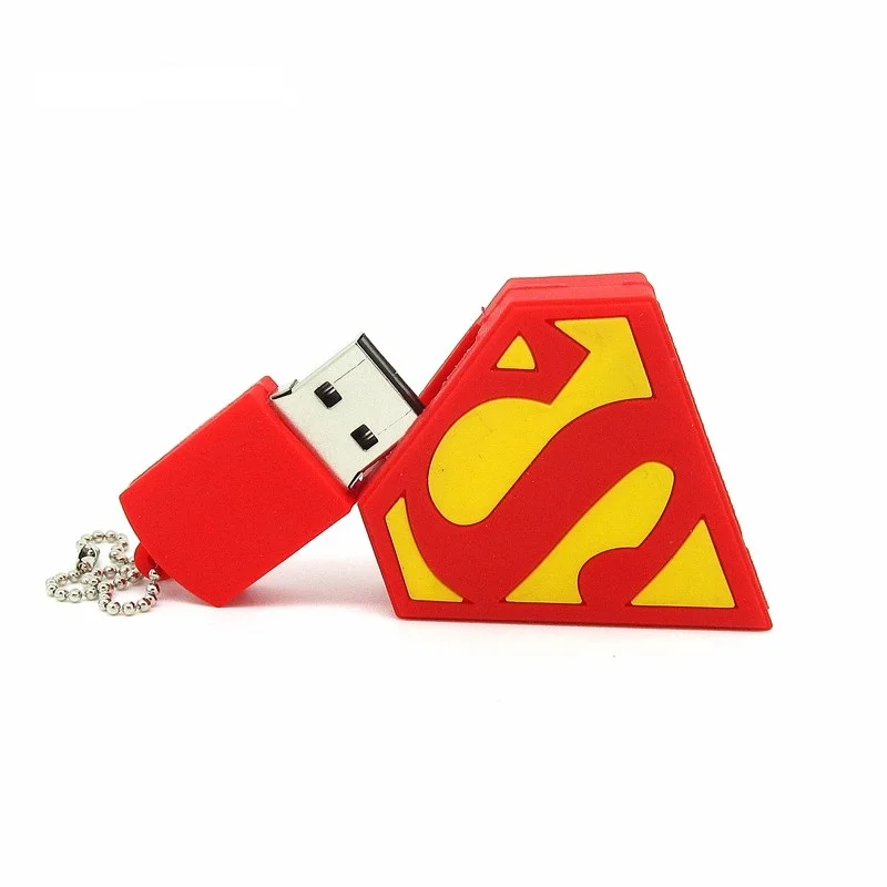 Супер герой Человек щит флэш накопитель usb мини компьютер подарок карта памяти