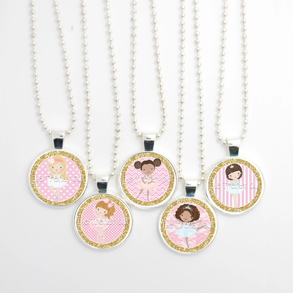 Ожерелье для девочки балерины 5 шт./лот | Украшения и аксессуары