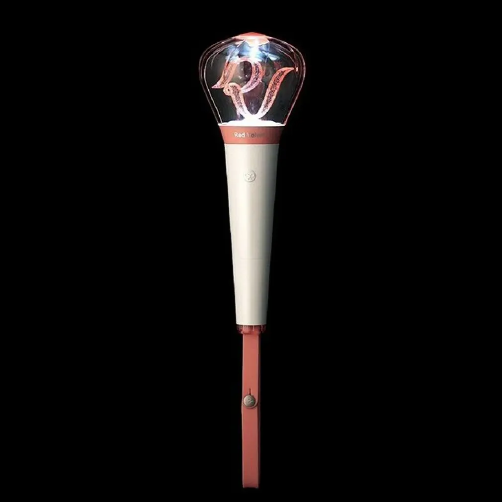 Компактная светодиодная красная бархатная лампа Kpop официальная для концертов в