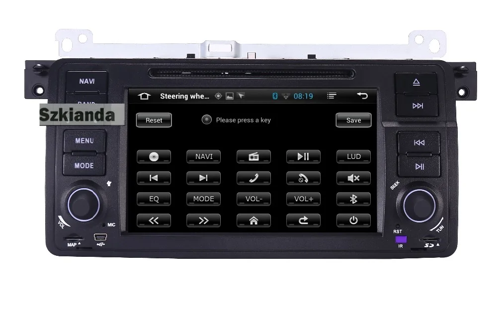 4 ГБ ОЗУ 64 Гб ПЗУ 8 ядерный Android 9,0 автомобильный dvd-плеер для BMW/E46 M3 Rover 3 серии WiFi, радио, GPS Bluetooth Автомобильный мультимедийный плеер
