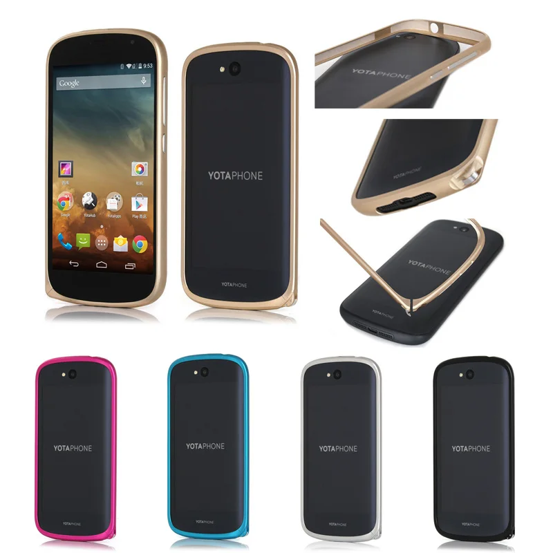 

Yotaphone3 Bumper Case Ultrathin Metal Frame Case Cover for Yotaphone 3 Yota Phone 3 3nd Gen Phone Aluminum Bumper Shell Cover