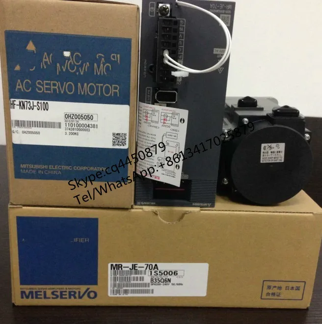 И MR-JE-70A+ HF-KN73J-S100 MR-JE-70A+ HF-KN73J-S100