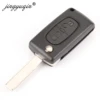 jingyuqin 434Mhz ASK FSK 2 Button Remote Flip Key Fob For Citroen C2 C3 C4 C5 C6 C8 Xsara Picasso CE0523 Ce0536 VA2/HCA Blade ► Photo 2/5