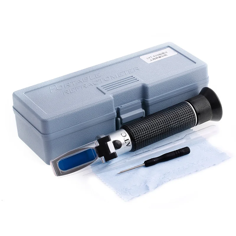

The best Salinity Refractometer Meter Water Reader Marine 0~10% Salt Aquarium Test Testers APR3_10