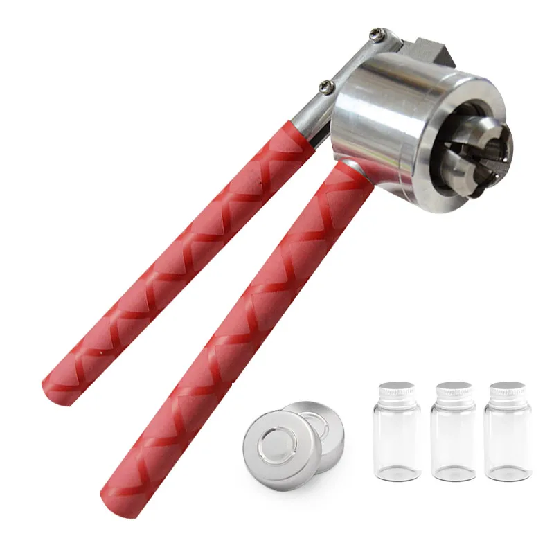 

Stainless Steel Manual crimper capping tool Use for crimping 13 20mm diameter Aluminum flip off caps Capper / Vial