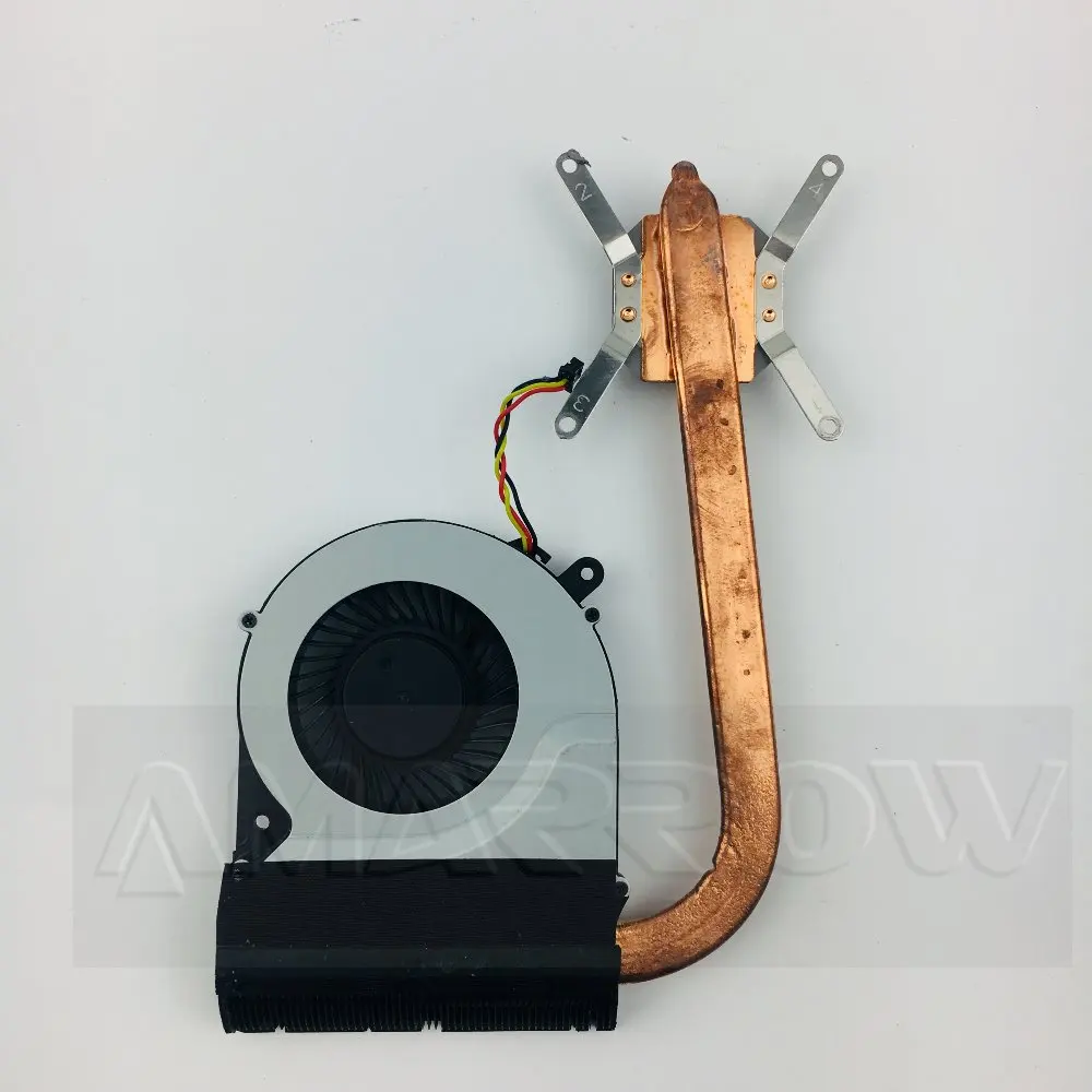 Original laptop heatsink cooling fan cpu cooler For TOSHIBA C850 C855