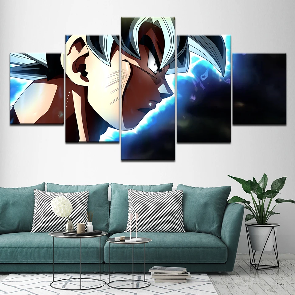 Canvas Painting Dragon Ball Super HD Wallpapers 5 Pieces Wall Art Painting Modular Wallpapers Poster Print for Home Decor Canvas Painting Dragon Ball Super HD Wallpapers 5 Pieces Wall Art Painting Modular Wallpapers Poster Print for Home Decor