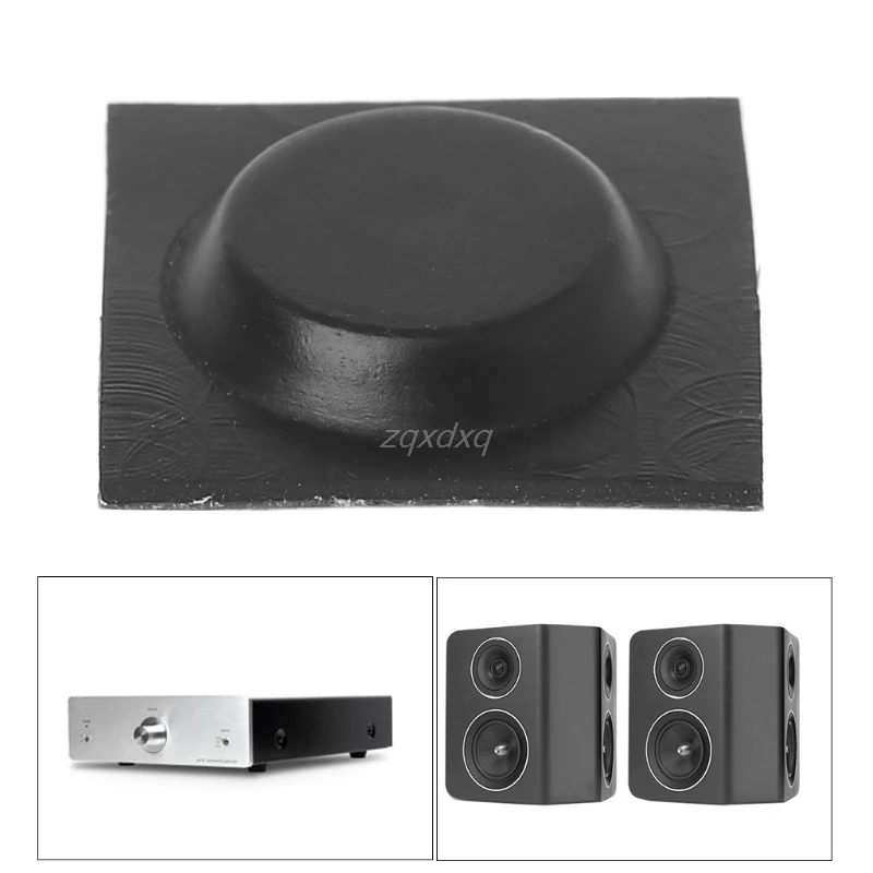 Audio Speaker Amplifier Vibration Shock Absorber Feet Pads Rubber Pad Self adhesive 1.9*0.4cm Whosale&Dropship|Коврики для мышей| |