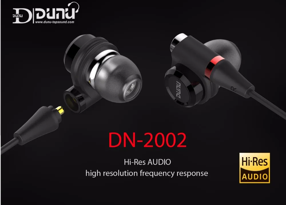 DUNU DN2002 HiFi наушники 2BA+ 2 динамические гибридные 4 драйвера IEM Наушники с разъемом MMCX DN-2002 DN 2002 TOPSOUND