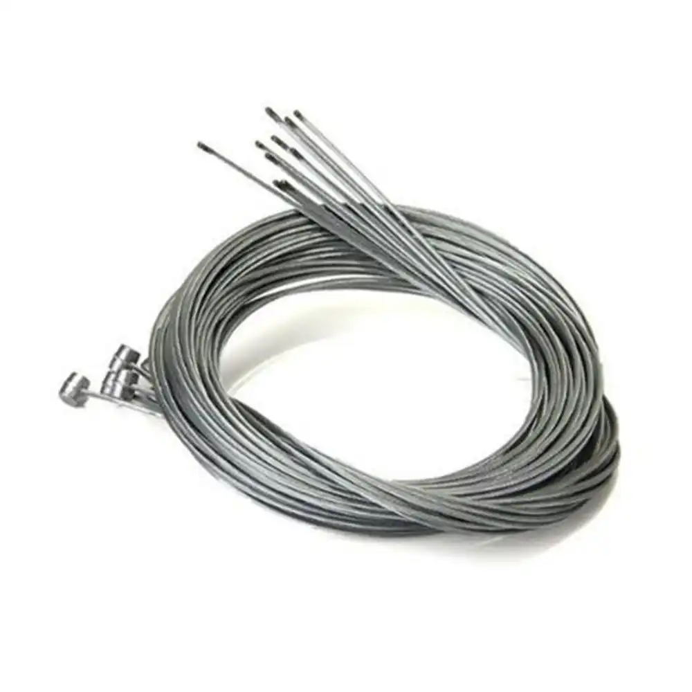 Durable 2m Long 10pcs Mountain Bike Brake Inner Wire Cable for Front Rear Brake