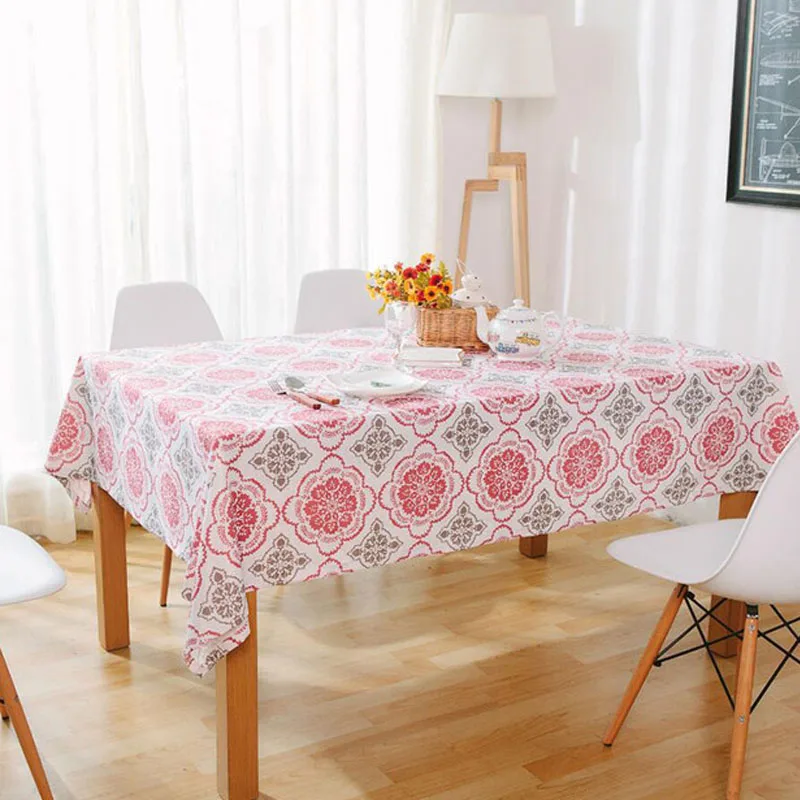 Pastoral Floral Tablecloths Toalha de Mesa Home Kitchen Wedding Party ...