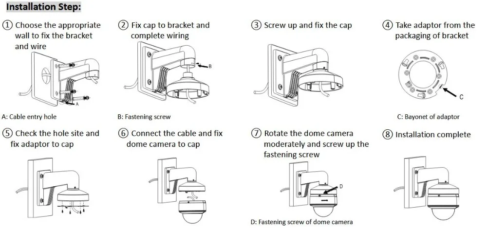 DS-1273ZJ-130-TRL Installation