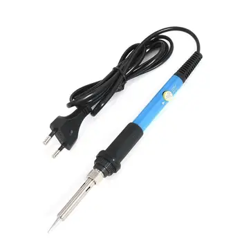 

60W 220V EU Electric Adjustable Temperature Welding Solder Soldering Iron Rework Repair Tool Electric Soldering Iron Welding
