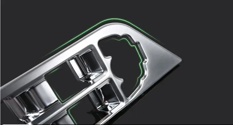 chrome car interior accessories for Range Rover Evoque  (9)