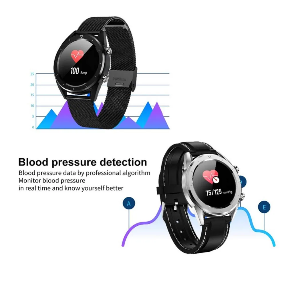 Смарт часы браслет ECG монитор кровяного давления фитнес трекер