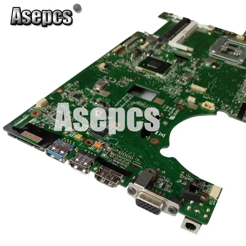 Asepcs G73SW материнская плата REV2.0 для For Asus G73S G73 Материнская ноутбука HD3000 100% полностью