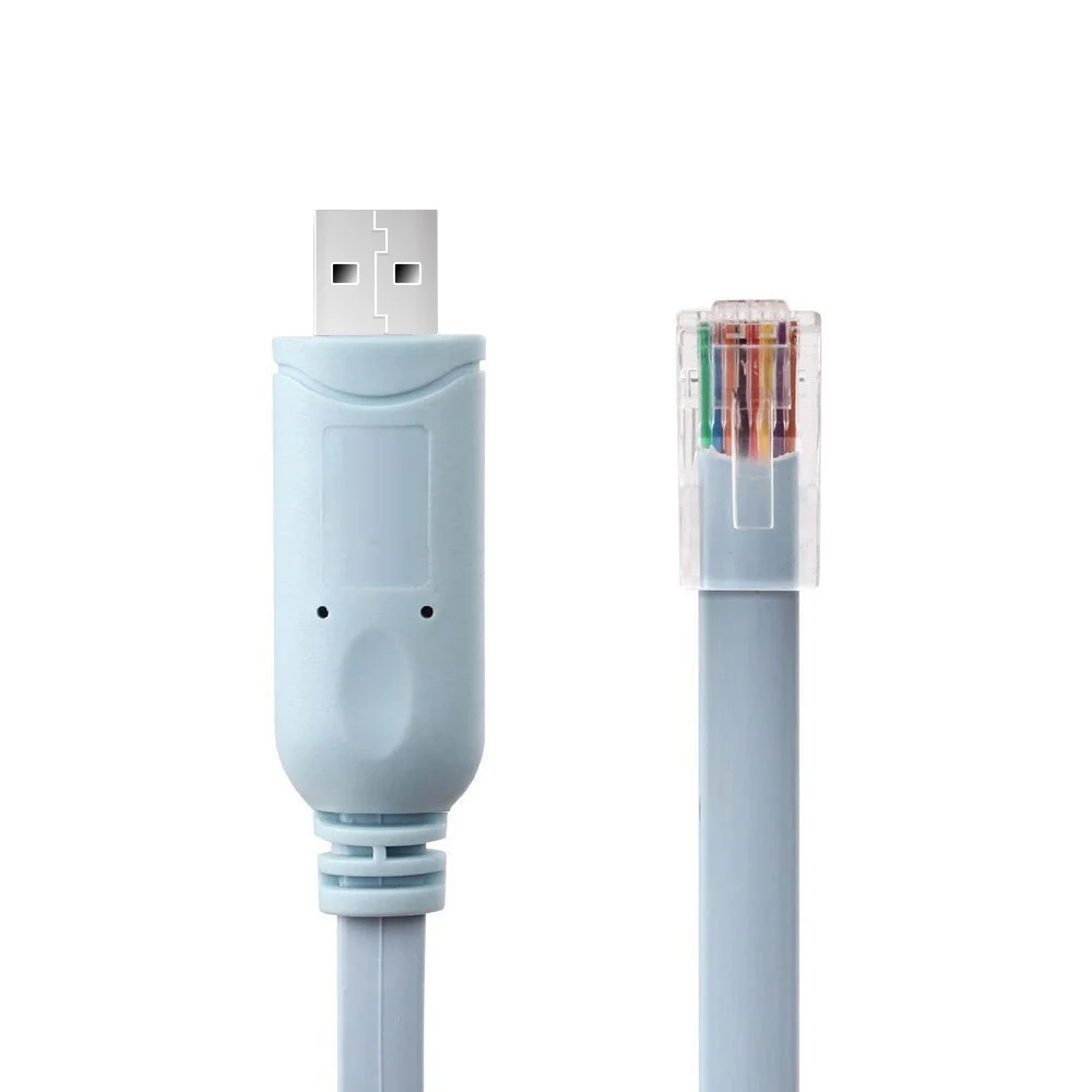 FDBRO Новый USB консольный кабель FTDI чип к RJ45 адаптер для Cisco H3C HP роутеры Настройка и
