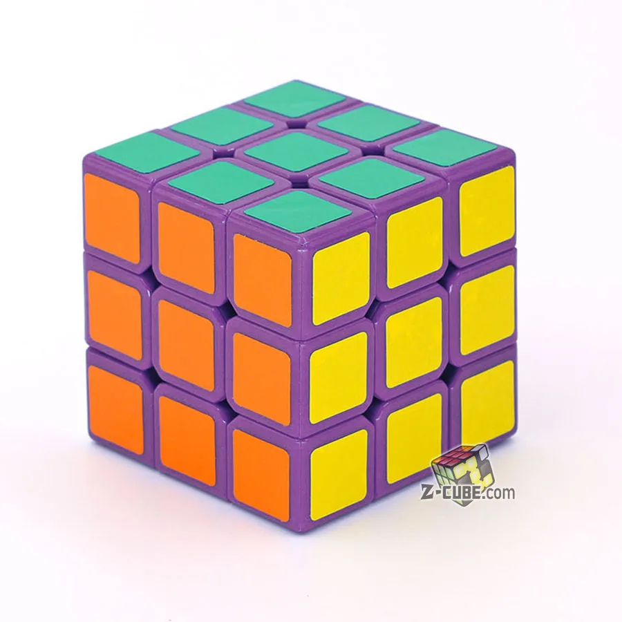 DaYan 3X3X3 Magic Cube Purple Speed Twist Puzzle Brain Teaser Fancy Toys 2.24'' 