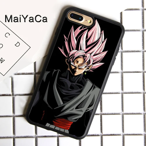 MaiYaCa Black Goku Dragon Ball Super Saiyajin Phone Case For iPhone 6