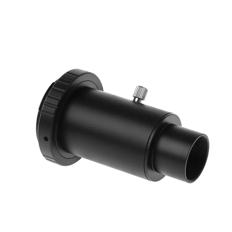 

Aluminum T2 Adapter Telescope Extension Tube 1.25 inch Telescope Mount Adapter Thread T-Ring For Canon EOS Camera Accessories